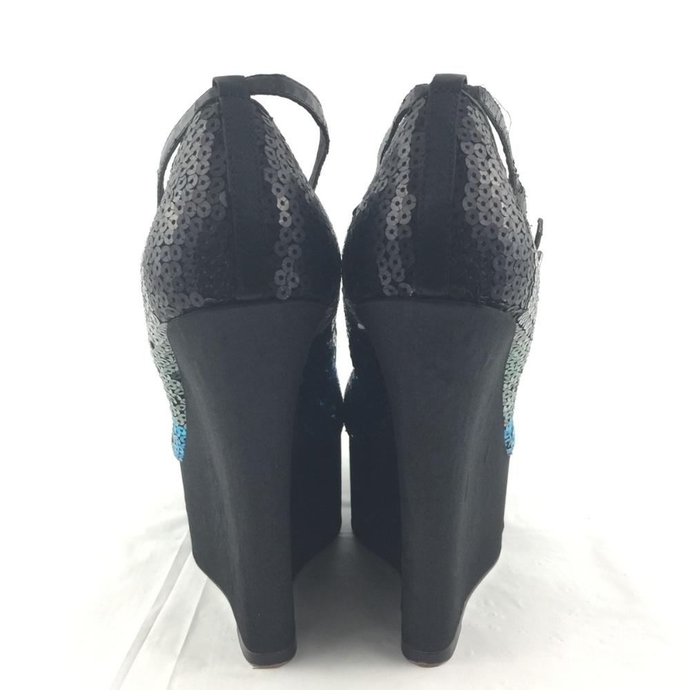 H by Halston Platform Wedge Sandals - Picture 7 of 8